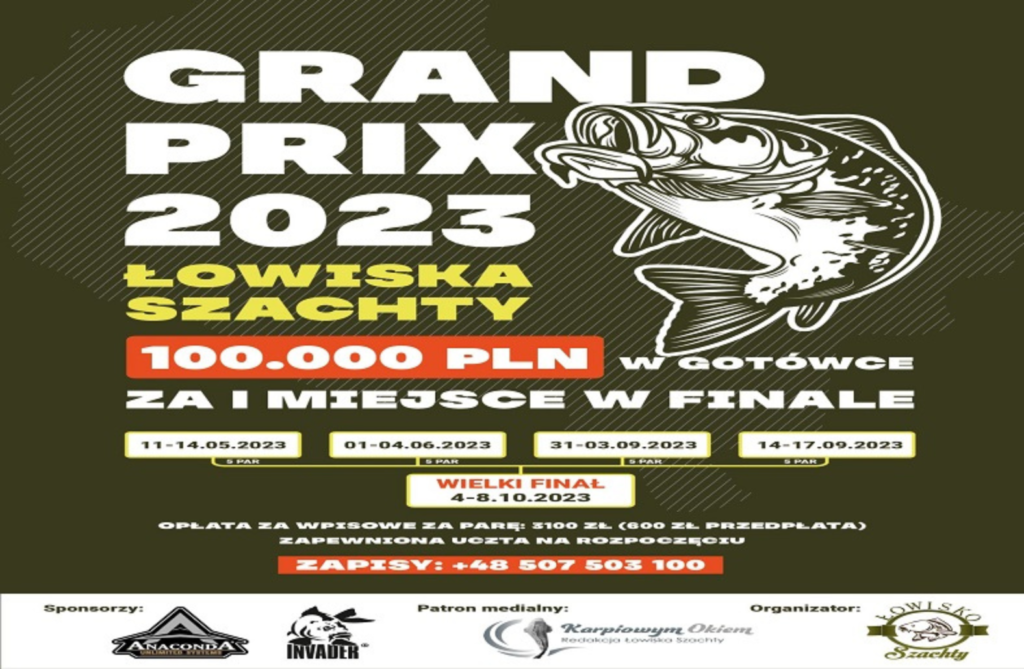 Na zwycięzcę Grand Prix Łowiska Szachty czeka 10 000 złotych!